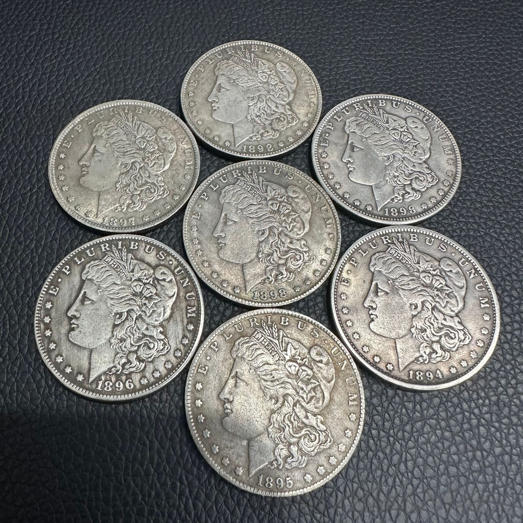 🔥【Complete Set】1878-1921 Morgan Silver Dollar 28PC💰Free Shipping & Quality Assurance