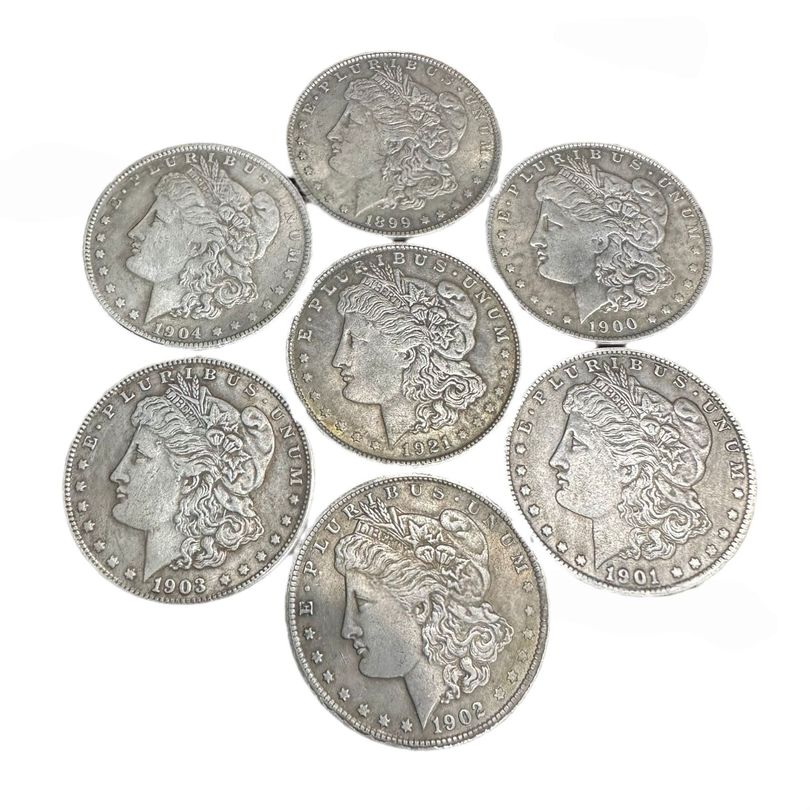 🔥【Complete Set】1878-1921 Morgan Silver Dollar 28PC💰Free Shipping & Quality Assurance