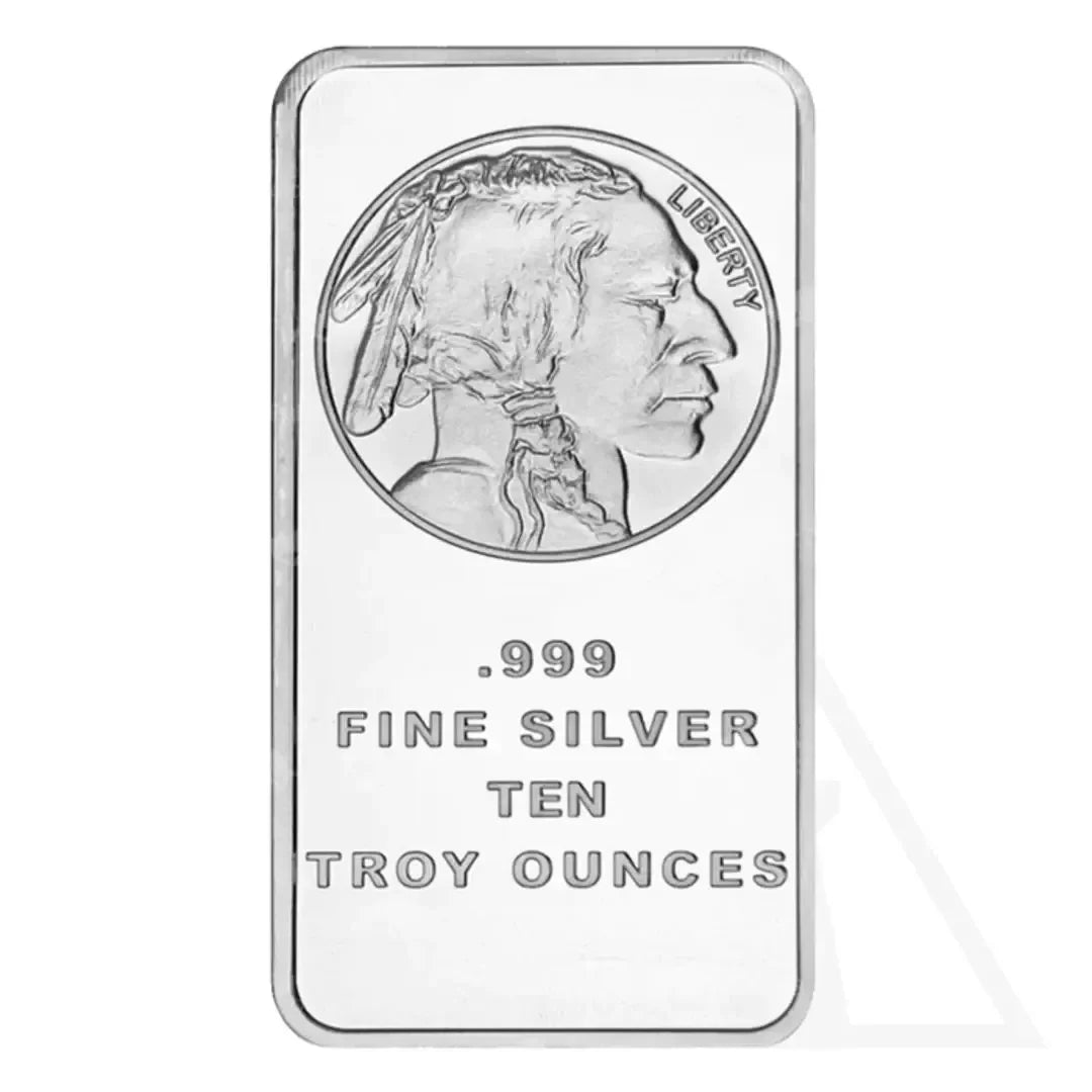 🔥Last Day Promotion 70% OFF🔥Buffalo Silver Bar | Silvertowne Mint 999 Silver Bar