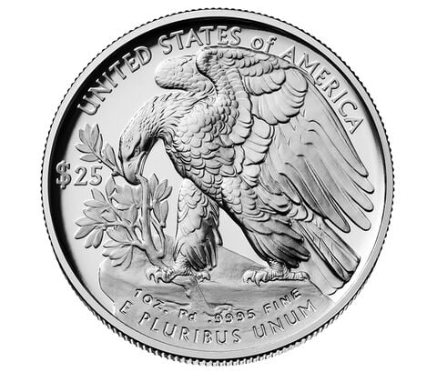 American Eagle 2024 One Ounce Palladium Proof Coin