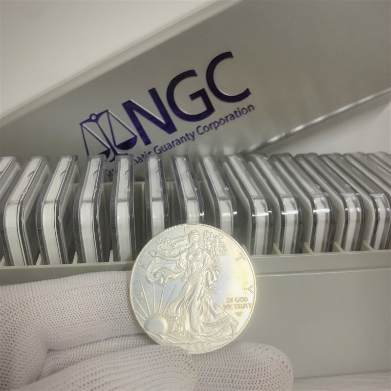 Last Day 70% ОFF🔥1986-2024 American Silver Eagle NGC MS69 (2 New NGC Boxes)