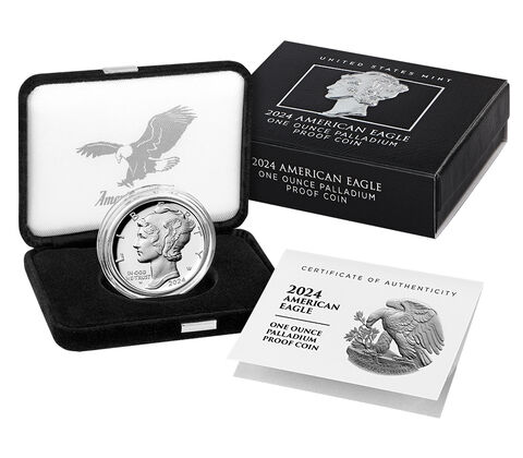 American Eagle 2024 One Ounce Palladium Proof Coin