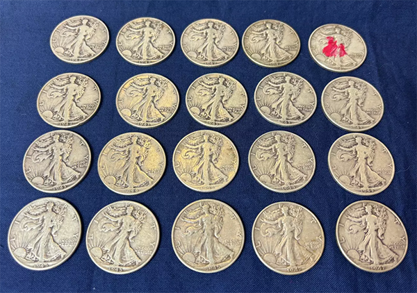 Last 10 sets!!!Liberty Walking Half Dollars (1916-1947)